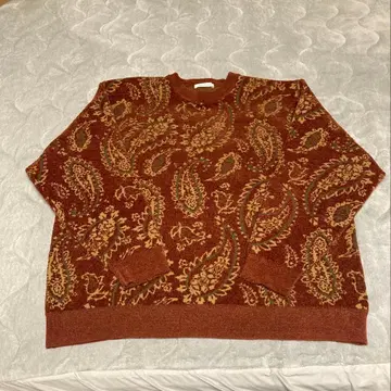 FREAK'S STORE 프릭스스토어 페이즐리 크루넥 니트