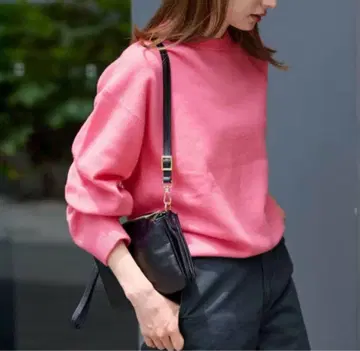 FRAMeWORK 프레임워크 니트 캐시미어 혼방 핑크 프리 사이즈