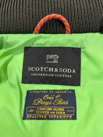 SCOTCH&SODA 카모 패턴 다운 자켓