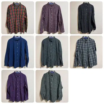 CHAPS 차프스 긴팔 셔츠 8장 세트