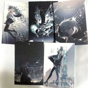 Rella 하츠네 미쿠 엽서 세트 C 오사카 개인전