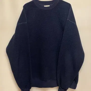 beams 플리스 M 네이비