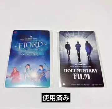 미세스 GREEN APPLE 미세스 영화 사용 완료 무비티켓 카드 2장