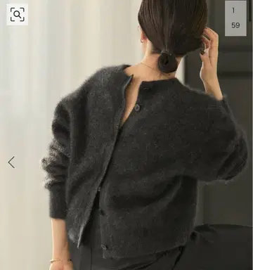 미사용 새상품*plage*Fur Back Open 풀오버*2way 니트