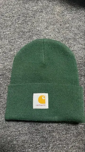 Carhartt 그린 니트 모자