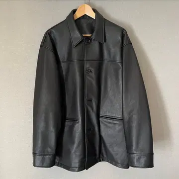 OVY Waterproof Calf Leather Car Coat