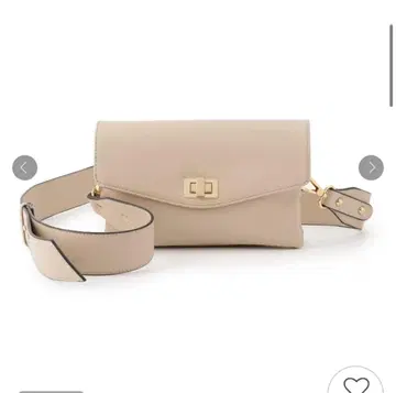 [택 포함 새상품] 리플렉트 와이드 숄더 미니백