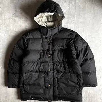 [ 90s 빈티지 ] 다운 자켓 후드 부착 다운 75% 두툼한 y2k