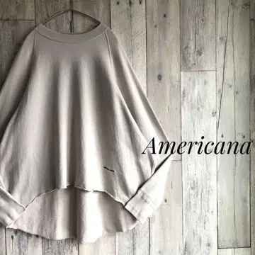 Americana 아메리카나 오버 사이즈 맨투맨 트레이닝복 로고