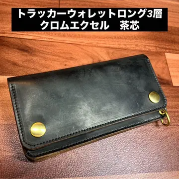 [ 트래커 월렛 롱 3층 ] 크롬 엑셀 골드 universal