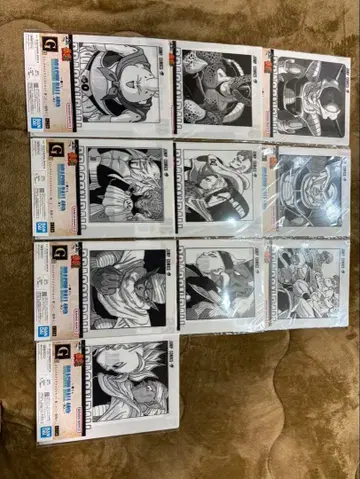 제일복권 드래곤볼 40주년 G상 클리어 파일 10종 세트