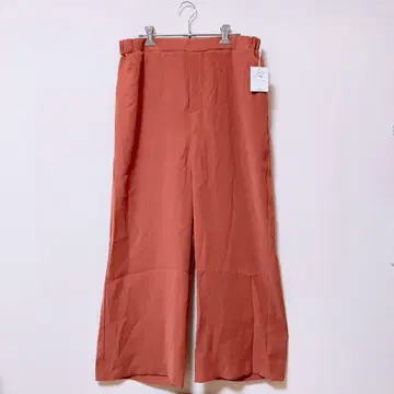 [ 미사용 새상품 ] bitter syrup 와이드 팬츠 슬랙스 허리밴딩