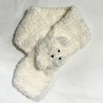 복슬복슬 머플러 강아지