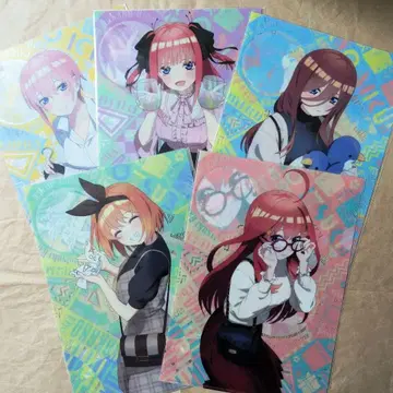 무료배송 5장 쇼핑 데이트 A4 클리어 파일/5등분의 신부/고토요메05