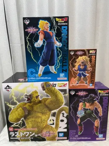 드래곤볼 제일복권 vs 옴니버스 얼티밋 황금 대원숭이 피규어 세트