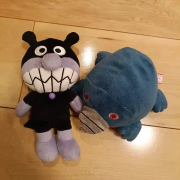 세균맨 모그린 봉제 인형 세트