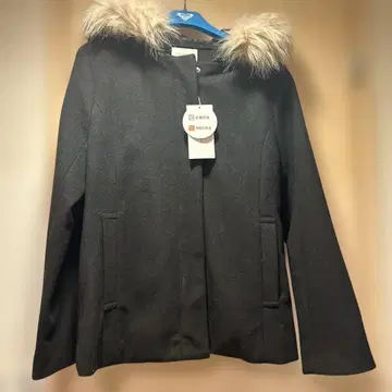 Honey's 인조 모피 부착 자켓 M