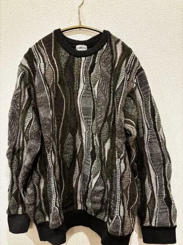 J.S. HOMESTEAD 파도 무늬 니트 스웨터