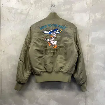 BVC STUDIO 자수 MA-1 자켓 밀리터리 동물 패턴