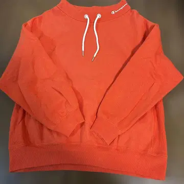 Champion 맨투맨 오렌지 L 속기모