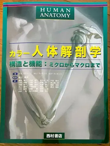 컬러 인체 해부학 M.J. 에드워즈