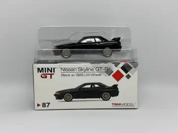 Nissan Skyline GT-R R32 BLACK BBS LM 휠