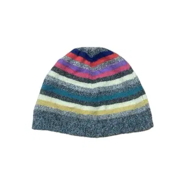 GAP 갭 보더 컬러풀 비니 니트 모자 구제 의류