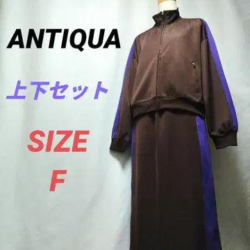 ANTIQUA 안티카 셋업 저지 상하의 세트 레이디 F