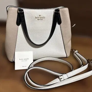 [새상품급] kate spade 숄더백 화이트/블랙