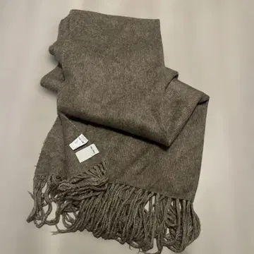 Casper John 브라운 프린지 머플러