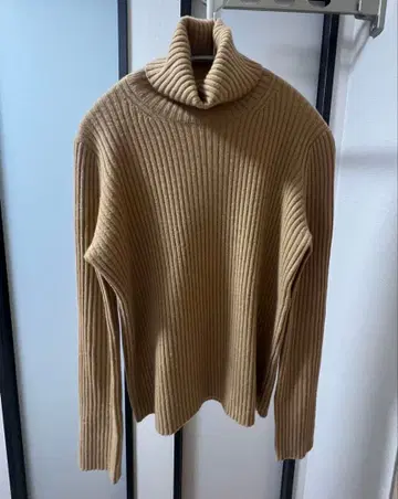 Drawer 캐시미어 100% 베이지 캐시미어 니트 스웨터 사이즈 1