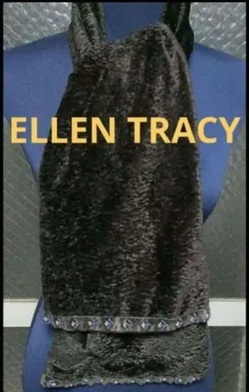 Ellen Tracy 퍼 스타일 롱 머플러