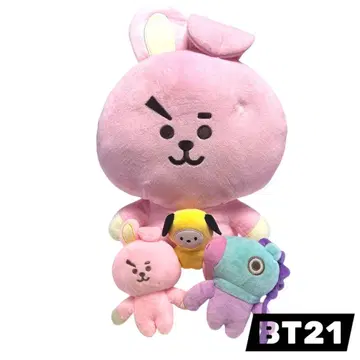 BT21 봉제 인형 묶음 판매 COOKY CHIMMY MANG