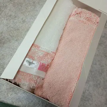 치카자와 레이스 스티나 페이스 타월 화이트 chikazawa