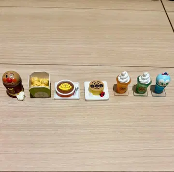 호빵맨 뮤지엄 한정판 빗쿠라타마고 목욕 공 컴플리트 7개 세트