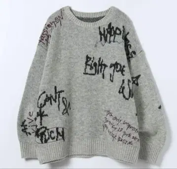 5G Doodle 로고 풀오버 지나시스 미사용 새상품 이번 시즌 신상