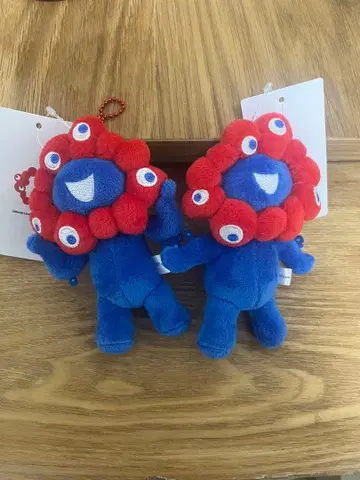 [ 새상품 ] 미야쿠미야쿠 공 체인 마스코트 A B 2개 세트