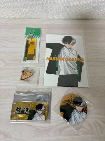 윈브레전 사쿠라 하루카 아크릴 키링 엽서 외