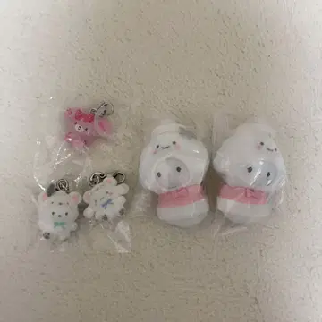 산리오 치비토모 가챠 후와후와 스노우