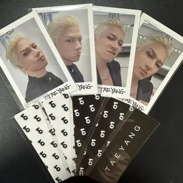 TAEYANG 온라인 복권 E상 F상 세트 Z