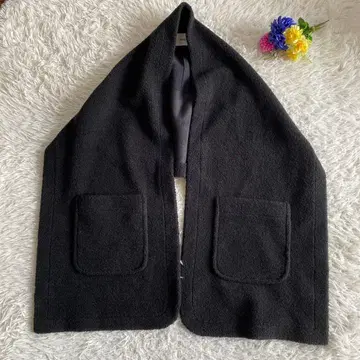 HAUNT 하운트 보아 스톨 롱 블랙