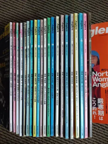 새상품급 노스 앵글러스 백넘버 홋카이도 낚시 Vol.1~21