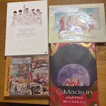 King & Prince DVD 4장 세트