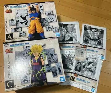 제일복권 드래곤볼 40주년 A상 C상 하위상 5점 총 5점 세트