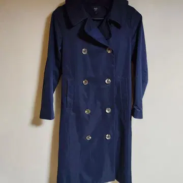 SHIPS colors 네이비 트렌치코트 S