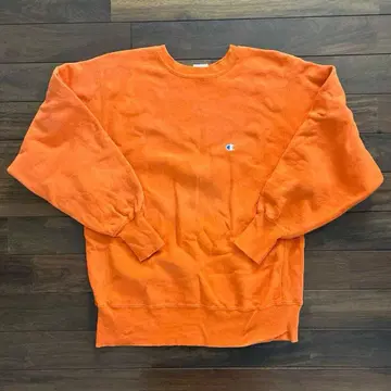 Champion 챔피온 90s 리버스 위브 USA제 오렌지