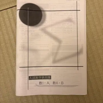 철록회 입시수학 철칙집 SA클래스 강사 오리지널 책자