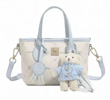 LOTSO 테디베어 포함 숄더백