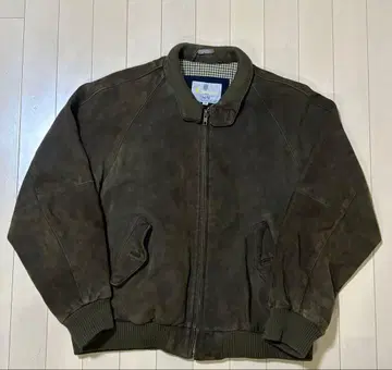 Aquascutum Club92 스웨이드 양가죽 자켓