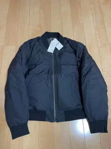 새상품 MUJI LABO MA-1 다운 블루종 XL 사이즈